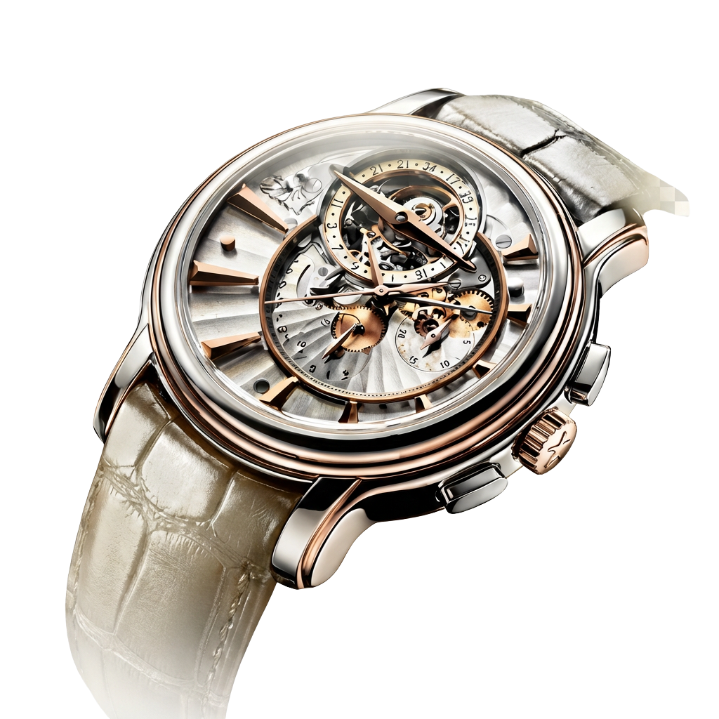 Montre de luxe skeleton
